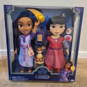 Disney Asha & Dahlia  friends Dolls set